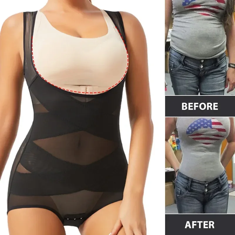 Women Bodysuit Briefs Full Bod - đánh giá và giá Shapewear Bodysuit Firm