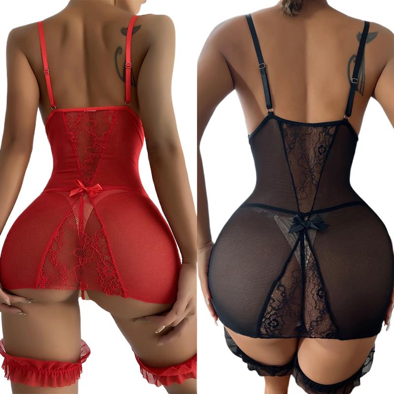 Trong Suốt Cổ Chữ V Dây Váy Ng - đánh giá và giá Babydoll Chemise Night