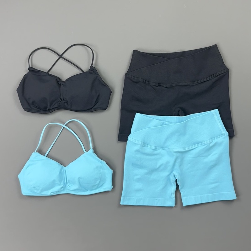 2 Pieces Sports Set Women Thin - đánh giá và giá Sports Bra High Impact